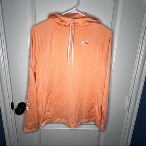 Peach Women’s Under Armor Hoodie Size S